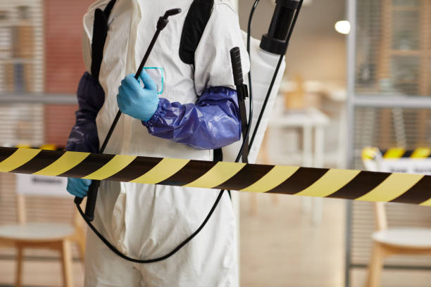 Professional Blood Cleanup technician working in Avalon, NJ
